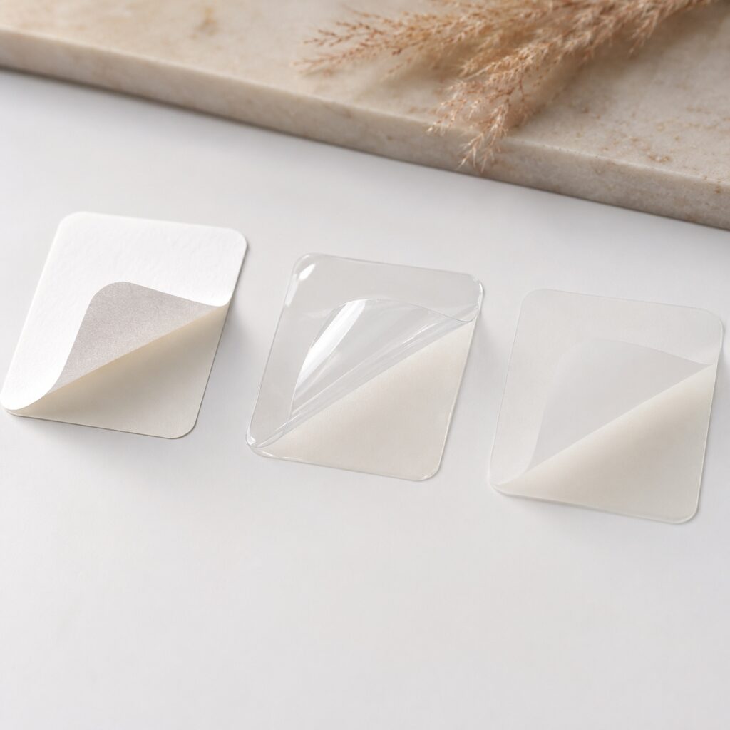 Guida alla scelta delle etichette adesive: Carta, PVC o PET?