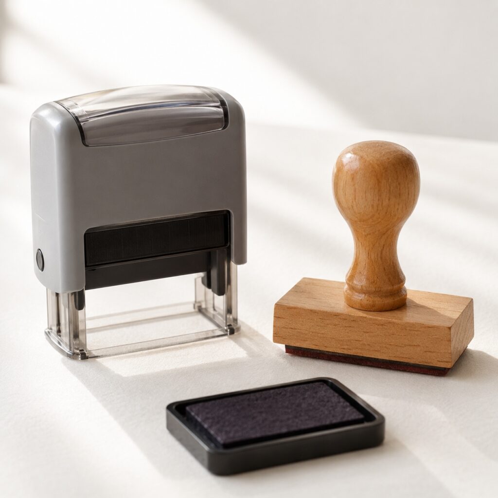Timbro Autoinchiostrante vs Timbro in Legno: Quale Scegliere?